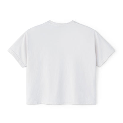 Spicy Vibes Women's Boxy Tee, Fun Stylish Shirt, Trendy Crop Top, Gift for Her, Casual Streetwear, Summer Tee