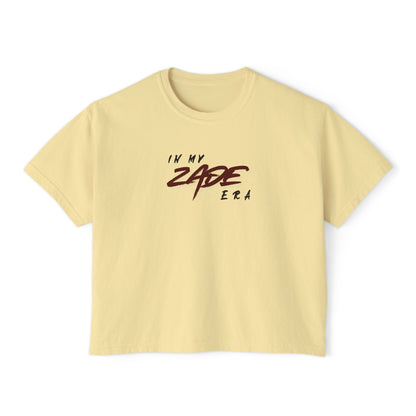 In My Zade Era Women's Boxy Tee - Trendy Graphic Tee, Casual Wear, Gift for Her, Summer Fashion, Everyday Comfort