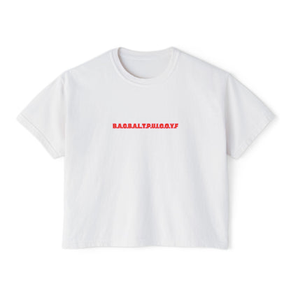 B.A.G.B.A.L.T.P.U.I.C.O.Y.F Minimalist Tee | Subtle Spicy BookTok Shirt