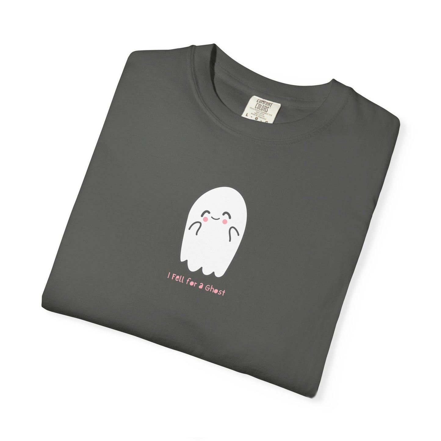 Cute Ghost Graphic T-Shirt for Halloween - I Fell for a Ghost inspired by The Dead Romantics