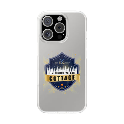 I’m Coming to the Cottage Phone Case | Hockey Romance Flexi Case