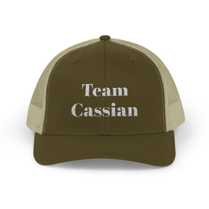 Team Cassian Sparkly Trucker Hat
