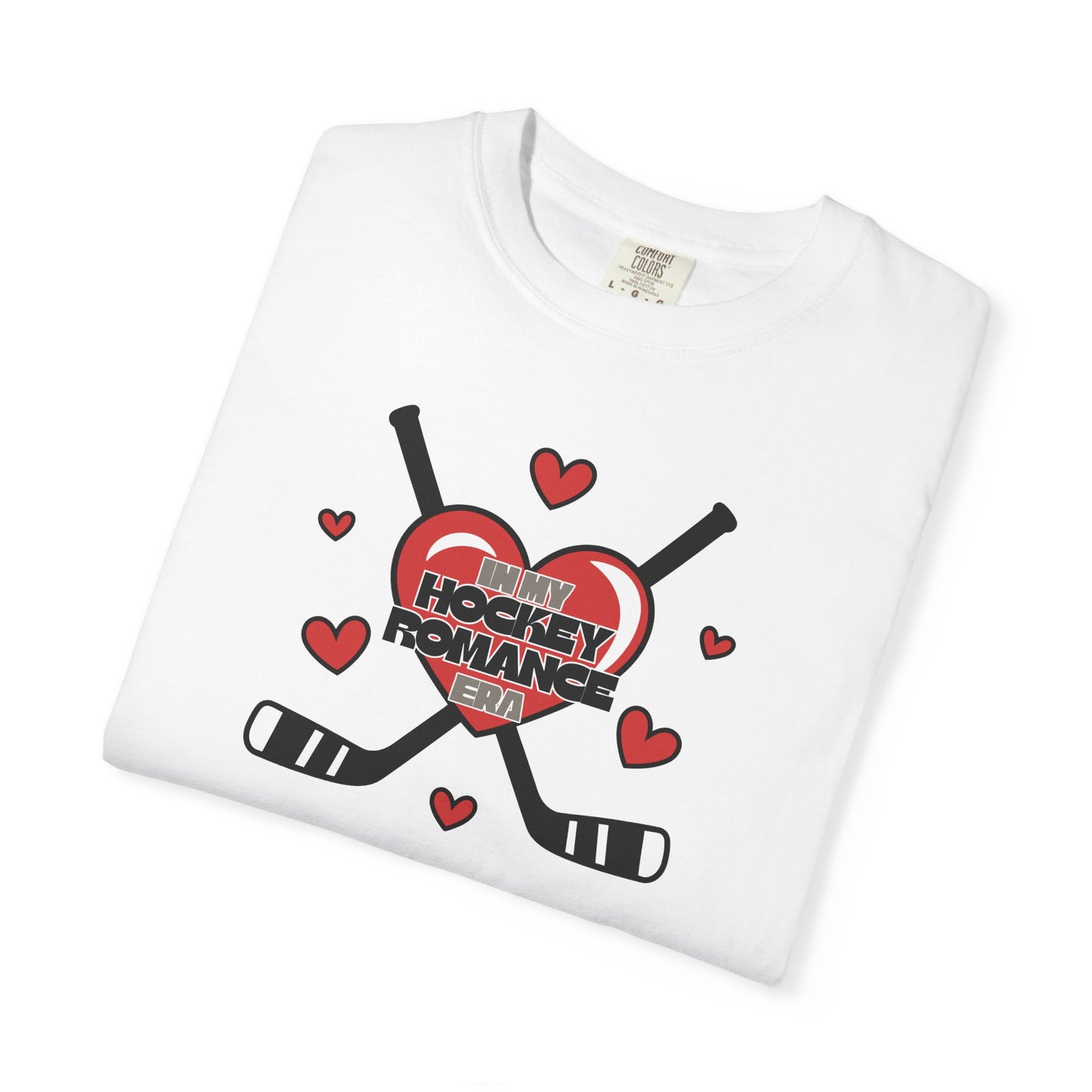 In My Hockey Romance Era Valentine Shirt | Hockey Romance Reader Tee