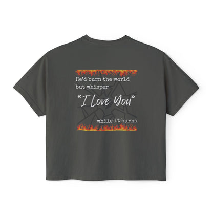 Boxy Tee - Aaron Warner Morally Gray Character Booktok Shirt