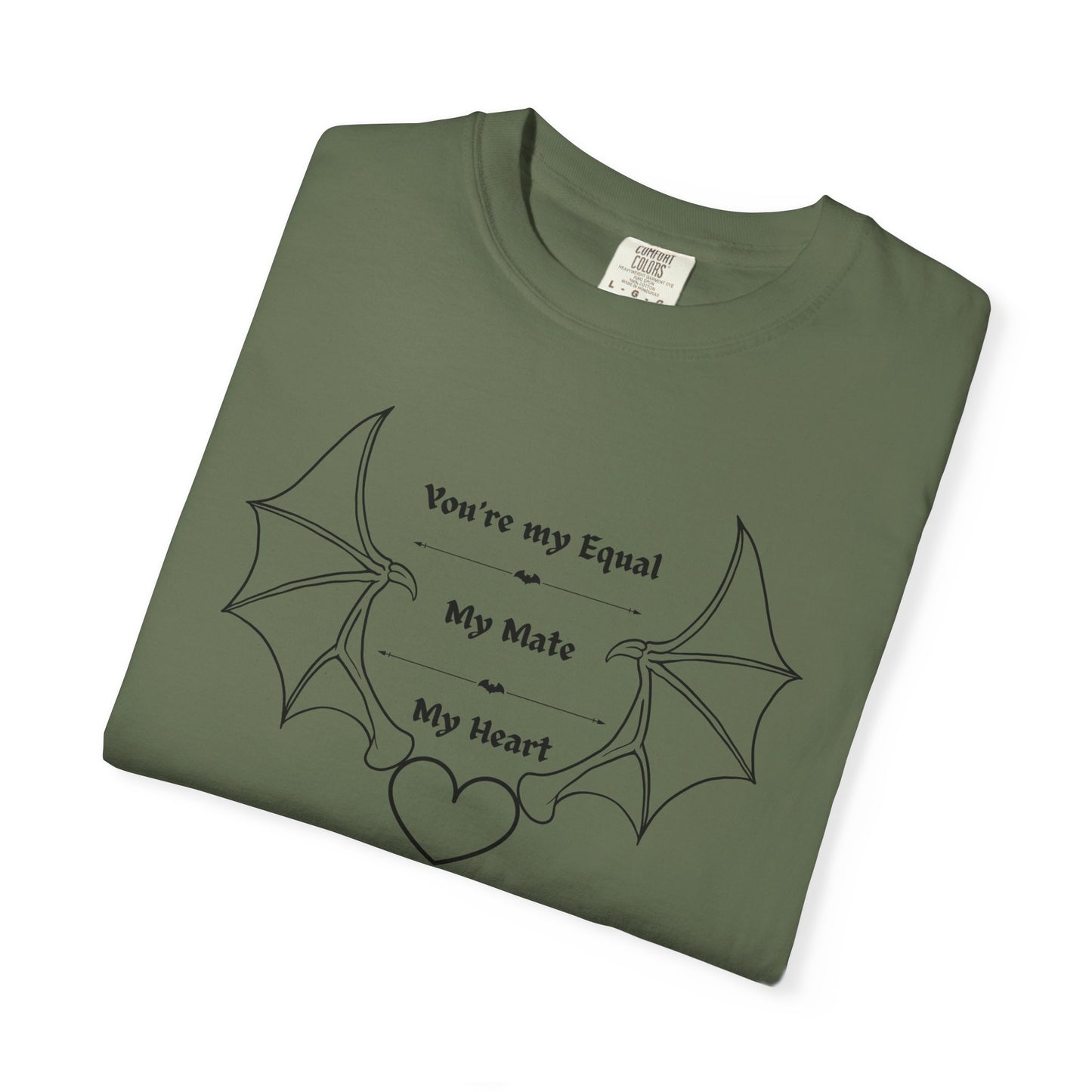 Rhysand to Feyre Quote T-Shirt | “You’re My Equal, My Mate, My Heart” ACOTAR Tee