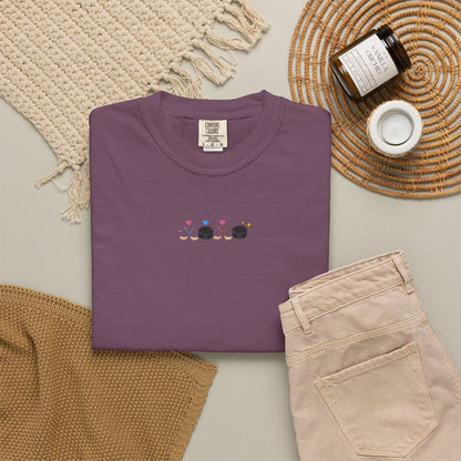 XOXO Hockey Heart T-Shirt – Minimal Hockey Love Tee | Valentine Hockey Shirt