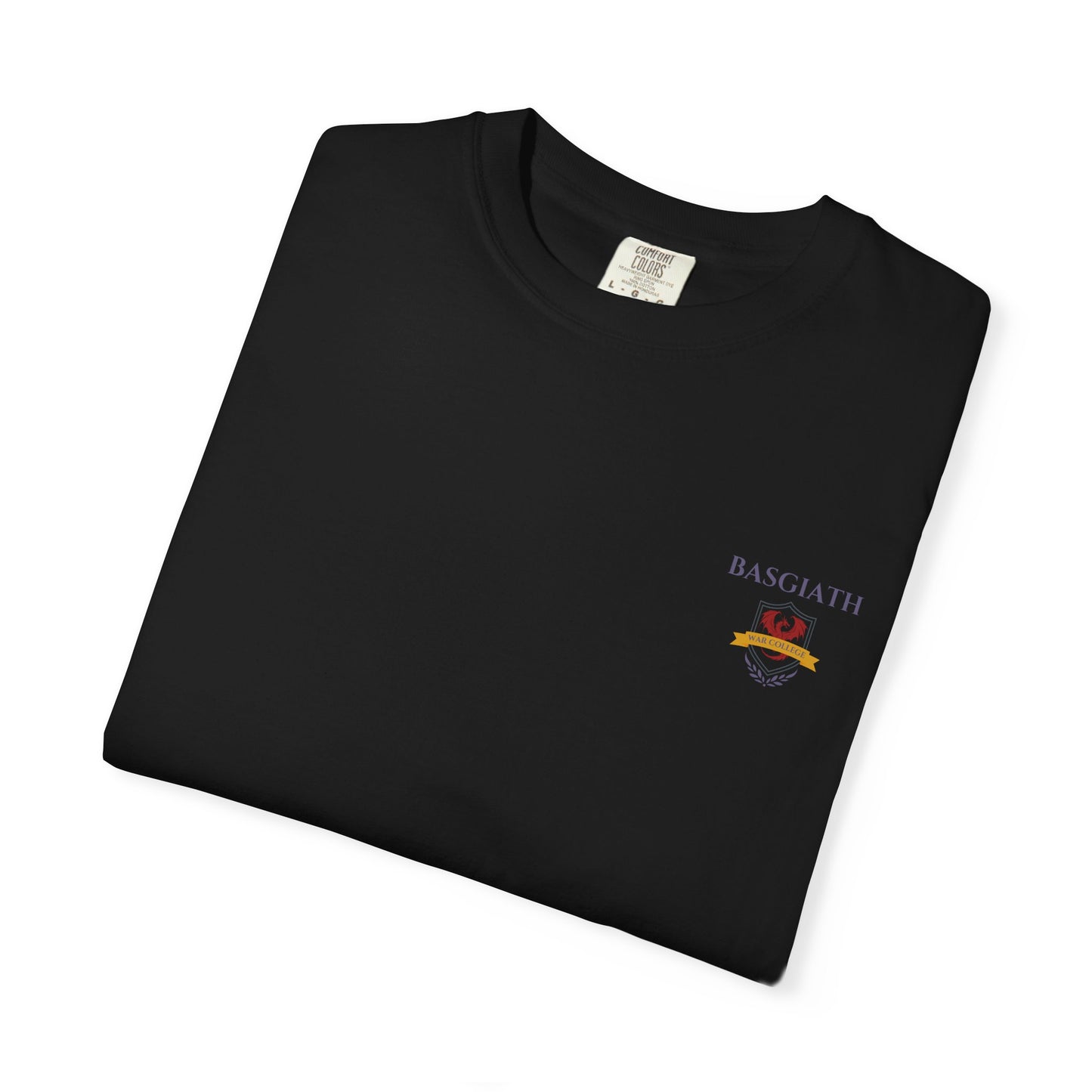 Basgiath War College T-Shirt | Fourth Wing Inspired Dragon Rider Pocket Tee | Gift for Readers