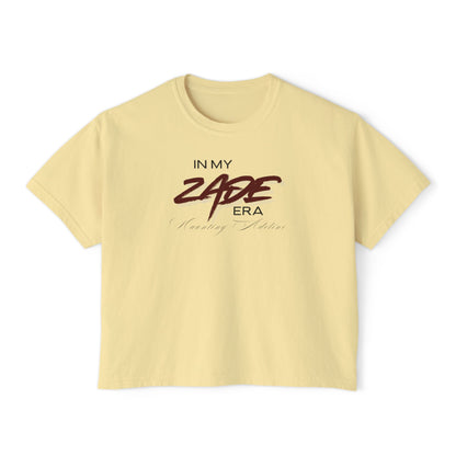In My Zade Era Women's Boxy Tee - Trendy Graphic Tee, Casual Wear, Gift for Her, Summer Fashion, Everyday Comfort