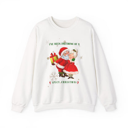 I’ve Been Dreaming of a Spicy Christmas Sweatshirt | Cozy BookTok Holiday Crewneck