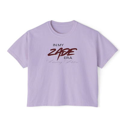 In My Zade Era Women's Boxy Tee - Trendy Graphic Tee, Casual Wear, Gift for Her, Summer Fashion, Everyday Comfort