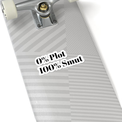 0% Plot 100% Smut | Kiss Cut Spicy Stickers