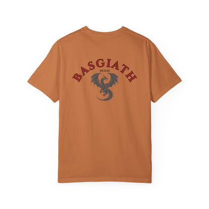 Bookish Dragon Rider T-shirt - Unisex Garment-Dyed