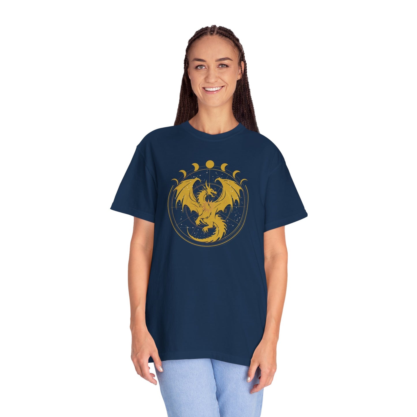 Dragons & Constellations Tee | Romantasy-Inspired Fourth Wing Shirt for BookTok Readers