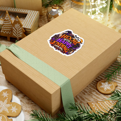 Hex Me With a Happy Ending Sticker | Witchy Romance Decal