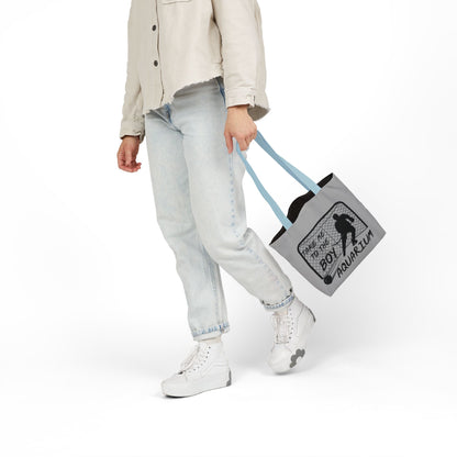 Take Me to the Boy Aquarium Tote Bag | Hockey Fan Canvas Tote