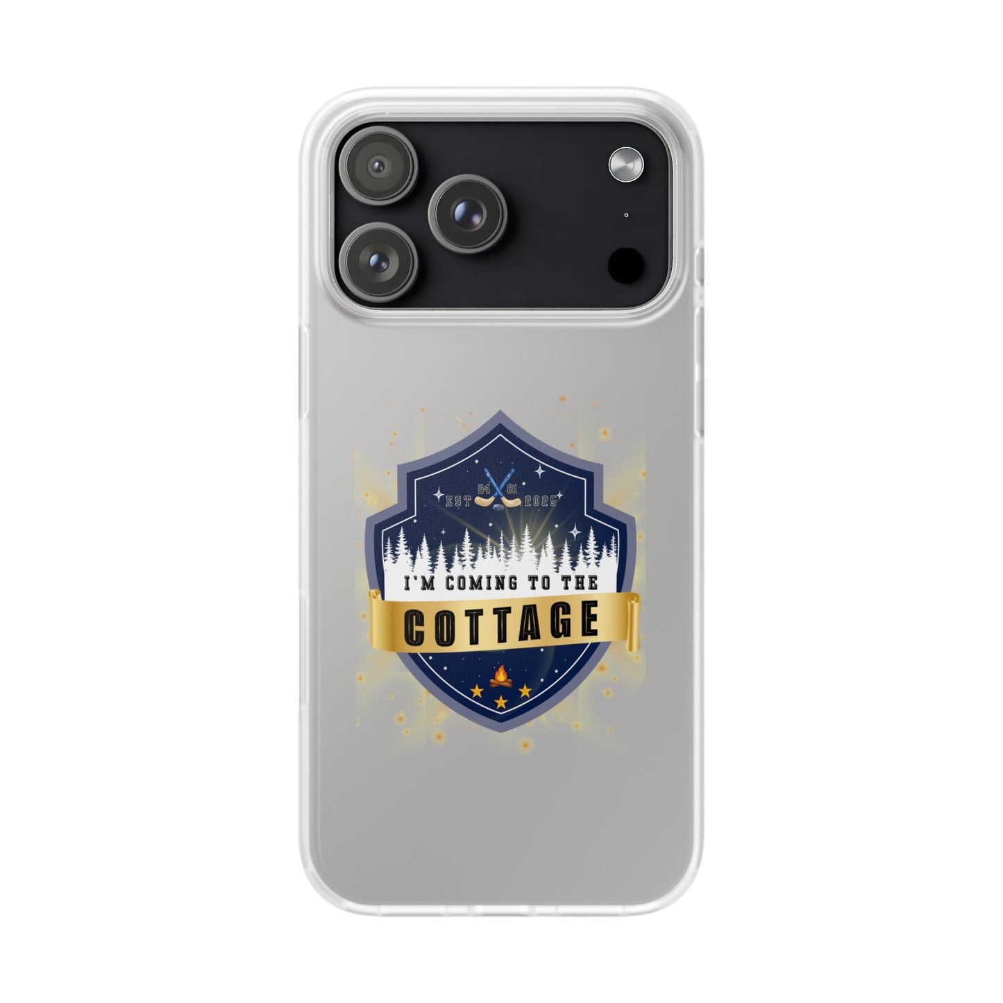 I’m Coming to the Cottage Phone Case | Hockey Romance Flexi Case