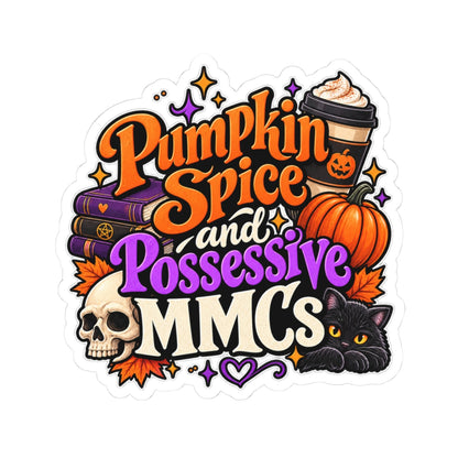 Pumpkin Spice & Possessive MMCs Sticker | Romance Decal