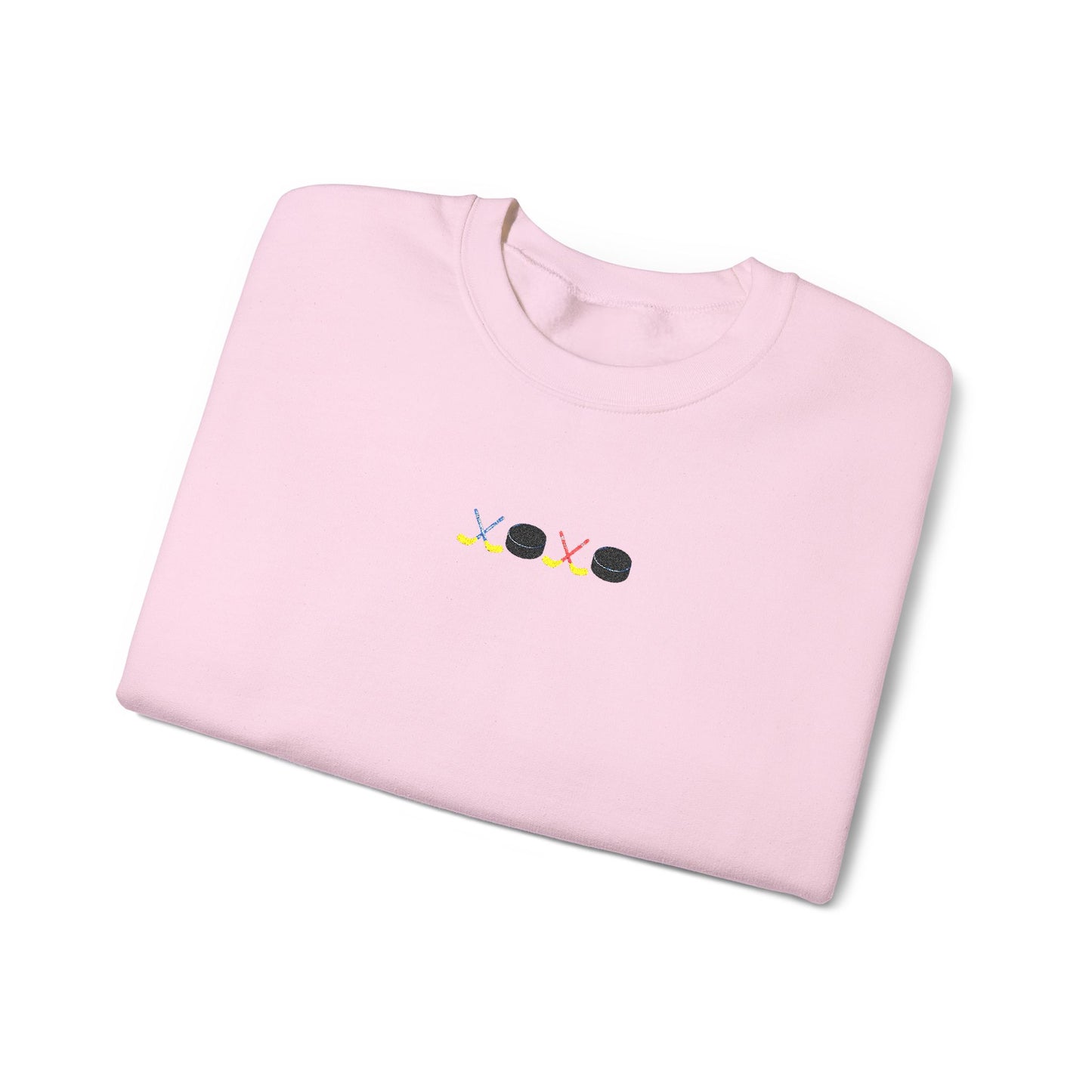 XOXO Hockey Embroidered Sweatshirt