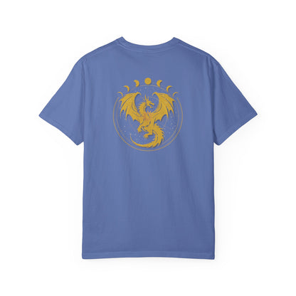 Dragon Book Lovers T-shirt - Unisex Garment-Dyed