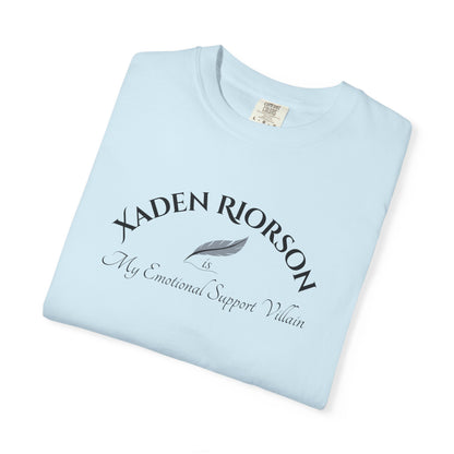 Emotional Support Villain T-Shirt - Fourth Wing Xaden Riorson Design