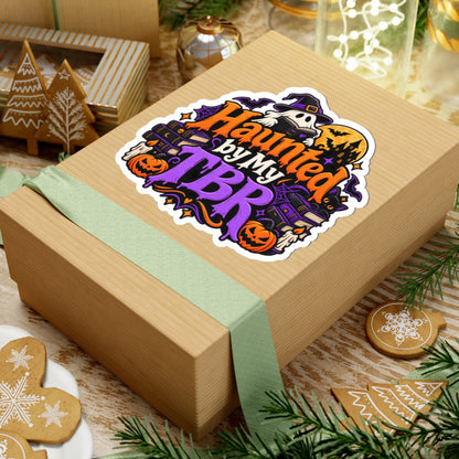 Haunted by My TBR Sticker | Funny Halloween Reader Decal