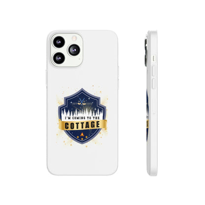 I’m Coming to the Cottage Phone Case | Hockey Romance Flexi Case
