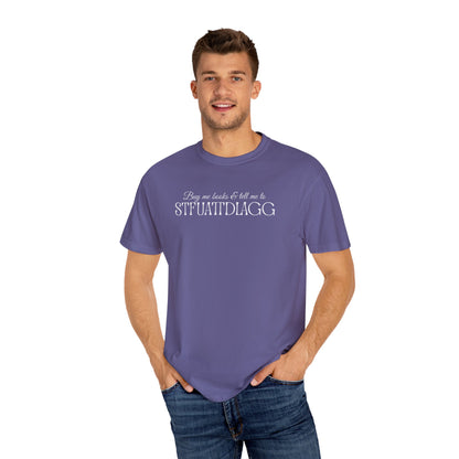 STFUATTDLAGG Playful Unisex Garment-Dyed T-Shirt | Casual Style for Everyday Wear | Gift for Friends, Birthdays, Holidays, Family Gatherings