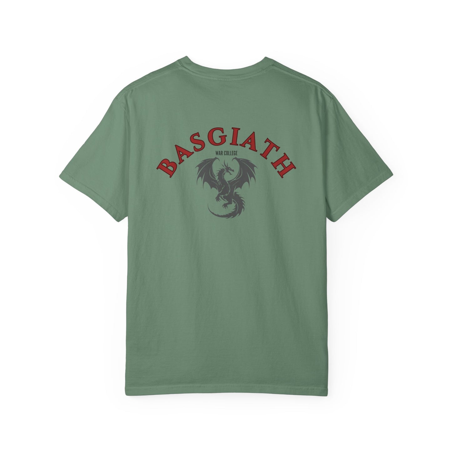 Basgiath War College Dragon Rider T-Shirt – Fantasy Academy Back Print Tee | Romantasy Reader Shirt