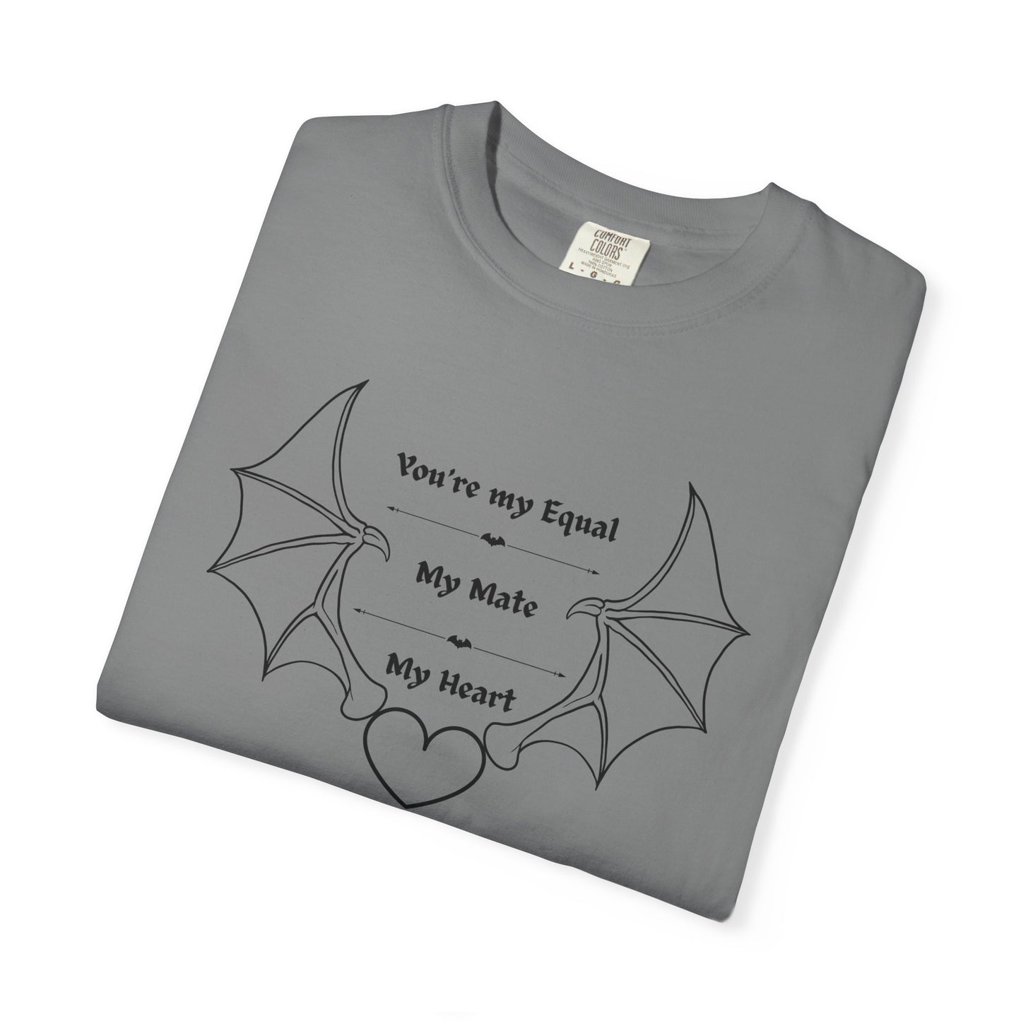 Rhysand to Feyre Quote T-Shirt | “You’re My Equal, My Mate, My Heart” ACOTAR Tee