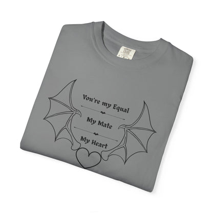 Rhysand to Feyre Quote T-Shirt | “You’re My Equal, My Mate, My Heart” ACOTAR Tee