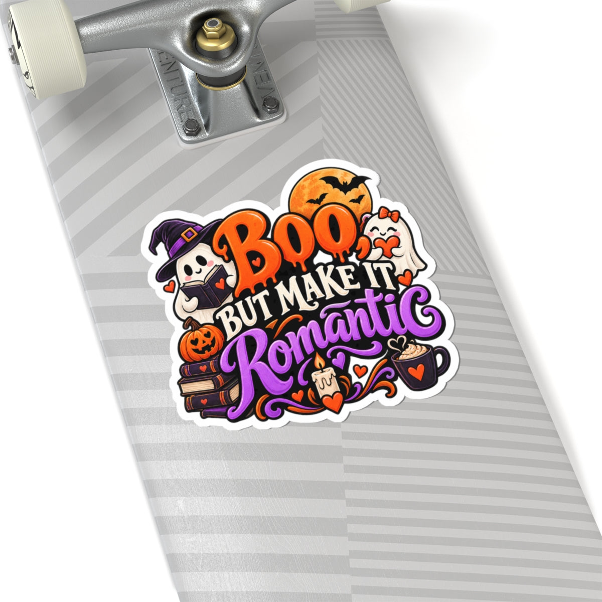 Boo, But Make It Romantic Sticker | Halloween Romance Decal