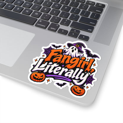 Fangirl, Literally Sticker | Vampire Book Lover Decal