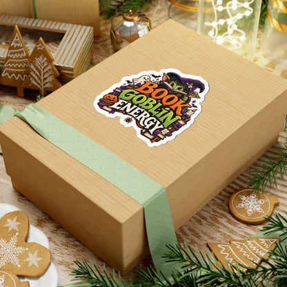 Book Goblin Energy Sticker | Funny BookTok Reader Decal