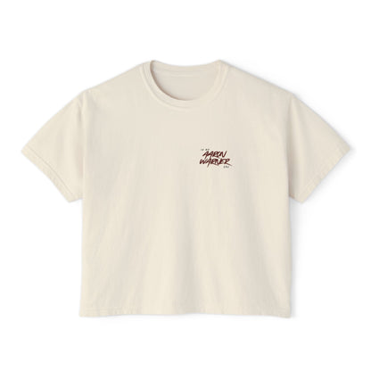 Boxy Tee - Aaron Warner Morally Gray Character Booktok Shirt