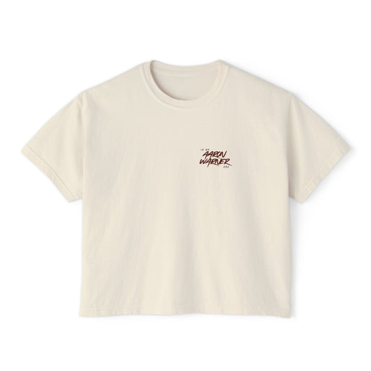 Boxy Tee - Aaron Warner Morally Gray Character Booktok Shirt