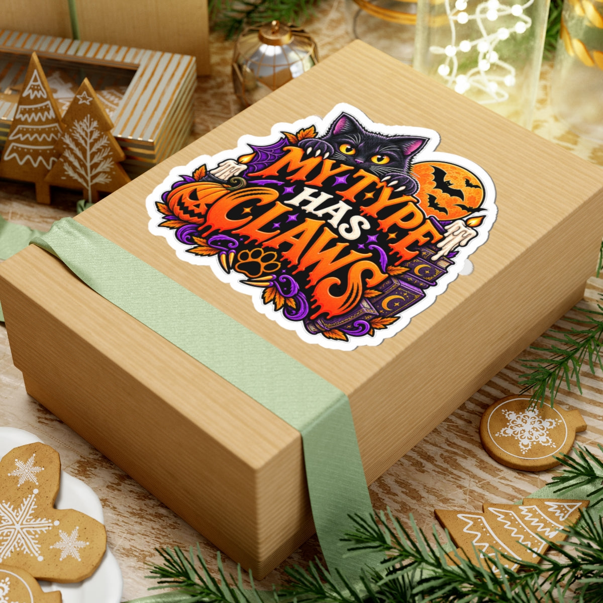 My Type Has Claws Sticker | Werewolf Romance Reader Decal