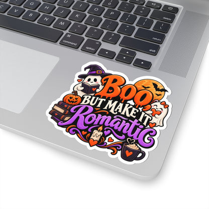Boo, But Make It Romantic Sticker | Halloween Romance Decal