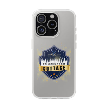 I’m Coming to the Cottage Phone Case | Hockey Romance Flexi Case