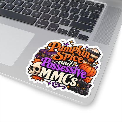 Pumpkin Spice & Possessive MMCs Sticker | Romance Decal