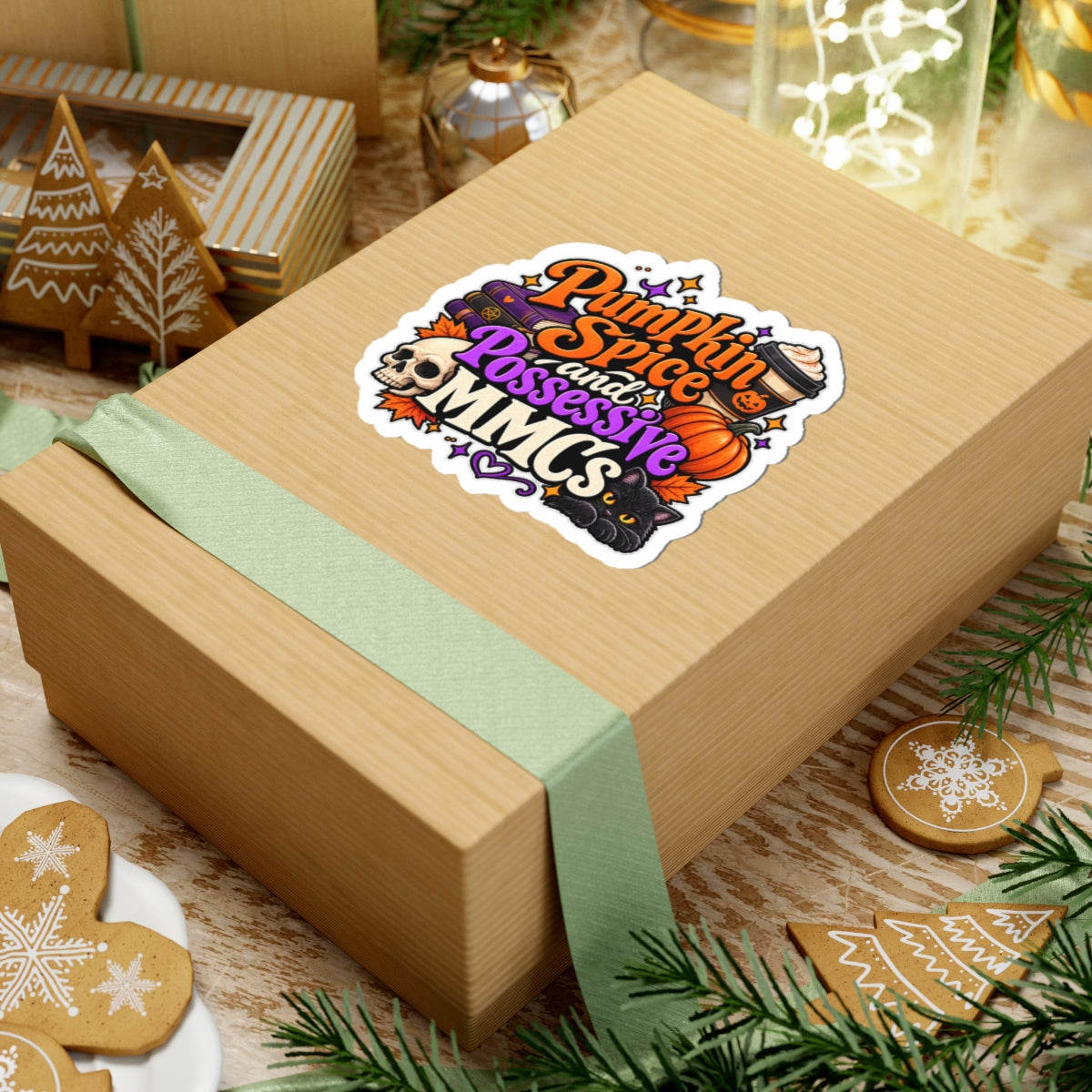 Pumpkin Spice & Possessive MMCs Sticker | Romance Decal