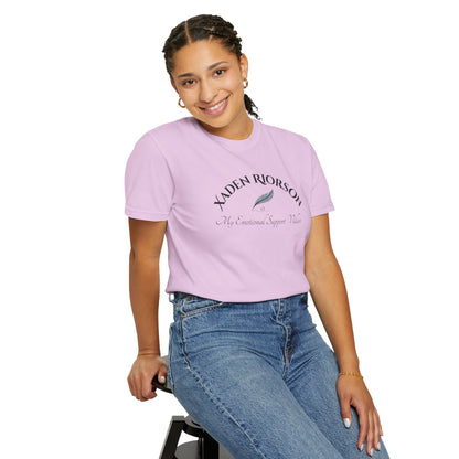 Emotional Support Villain T-Shirt - Fourth Wing Xaden Riorson Design