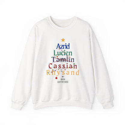 ACOTAR Book Boyfriends Christmas Sweatshirt | Rhysand, Cassian, Azriel Holiday Pullover