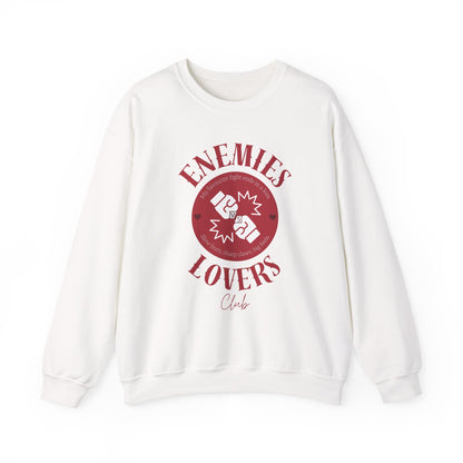 Enemies vs Lovers Club Sweatshirt | Enemies to Lovers Romance Pullover for BookTok Fans