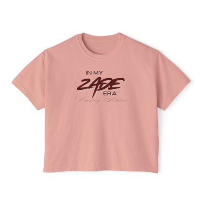 In My Zade Era Women's Boxy Tee - Trendy Graphic Tee, Casual Wear, Gift for Her, Summer Fashion, Everyday Comfort