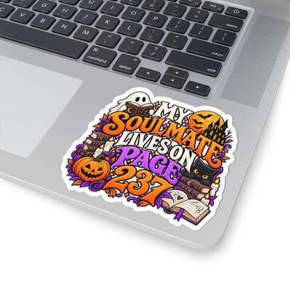 My Soulmate Lives on Page 238 Sticker | Book Boyfriend Decal