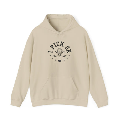 I Pick Or Hockey Hoodie | Cozy Romance Reader Sweatshirt