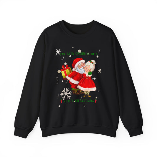 I’ve Been Dreaming of a Spicy Christmas Sweatshirt | Cozy BookTok Holiday Crewneck