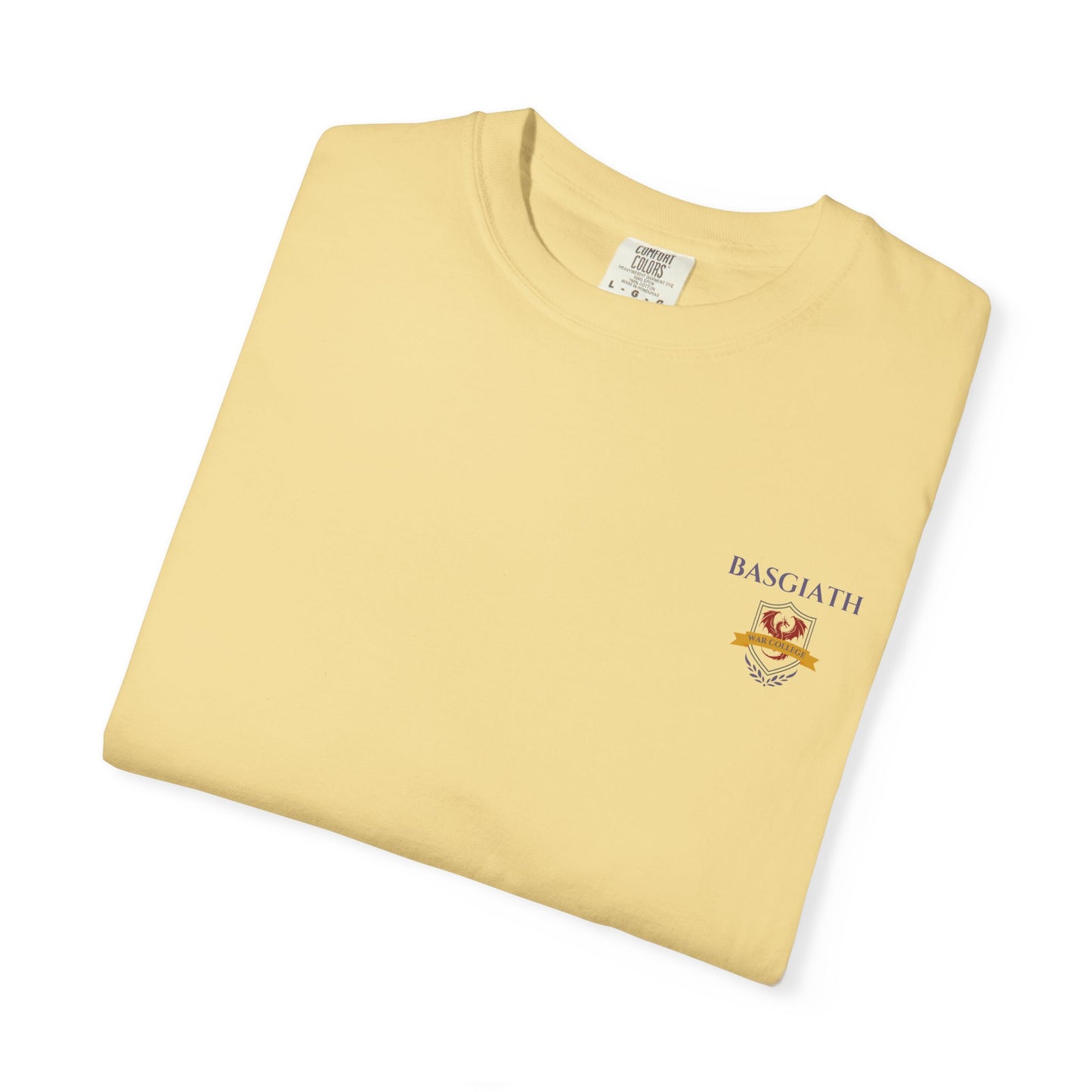 Basgiath War College T-Shirt | Fourth Wing Inspired Dragon Rider Pocket Tee | Gift for Readers
