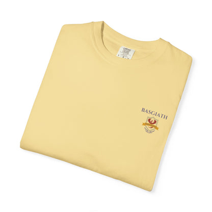 Basgiath War College T-Shirt | Fourth Wing Inspired Dragon Rider Pocket Tee | Gift for Readers