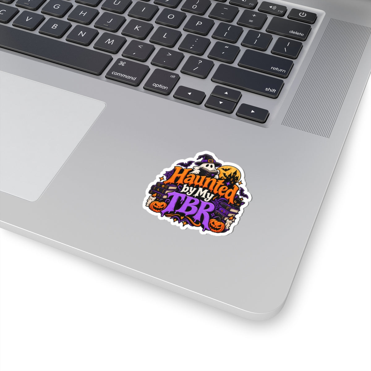 Haunted by My TBR Sticker | Funny Halloween Reader Decal